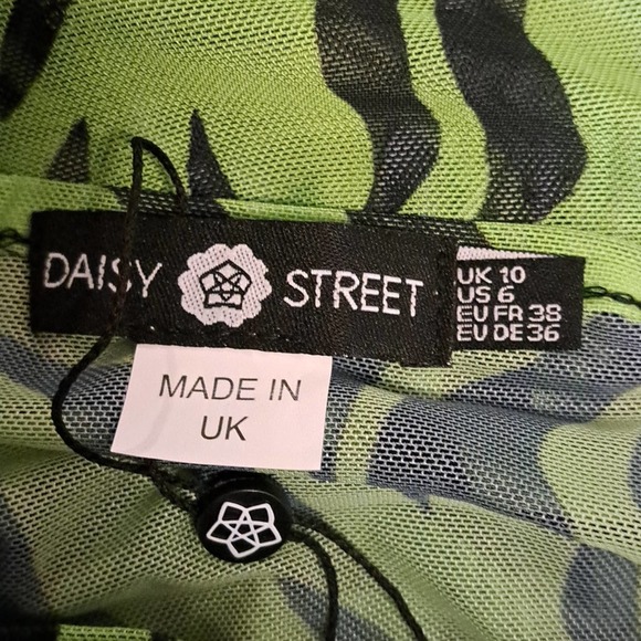 ASOS Daisy Street Zebra Print Mesh Top - Picture 9 of 10